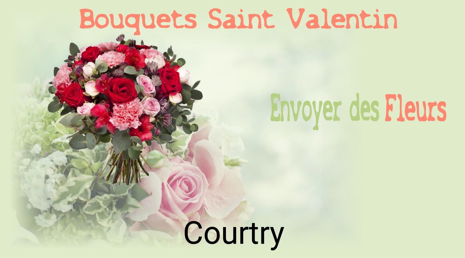 Roses de Saint-Valentin livrées à Courtry